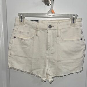 Wild Fable Cream Jean Shorts